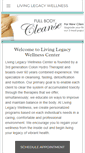 Mobile Screenshot of livinglegacywellness.com
